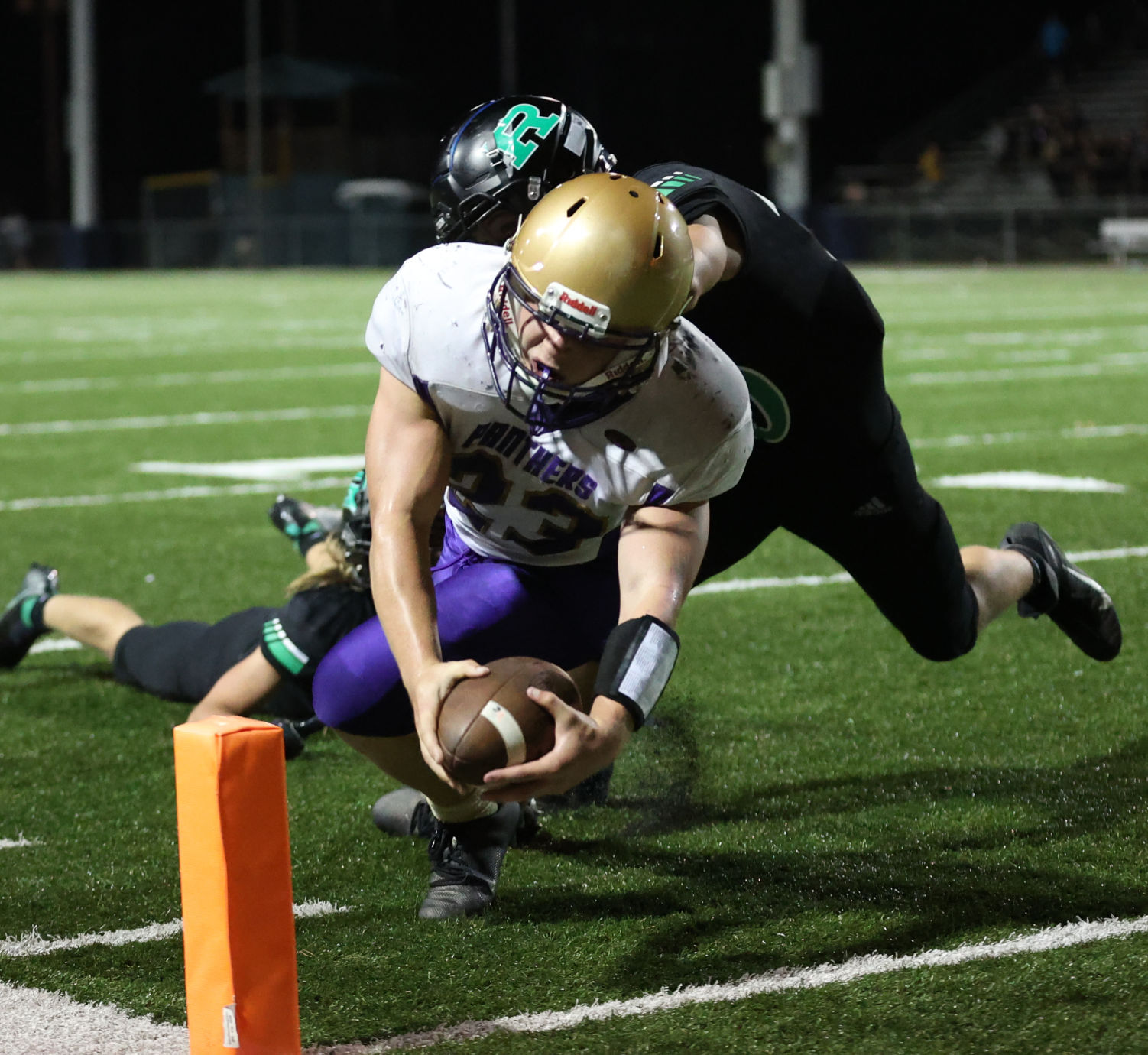 Durand at Regis football